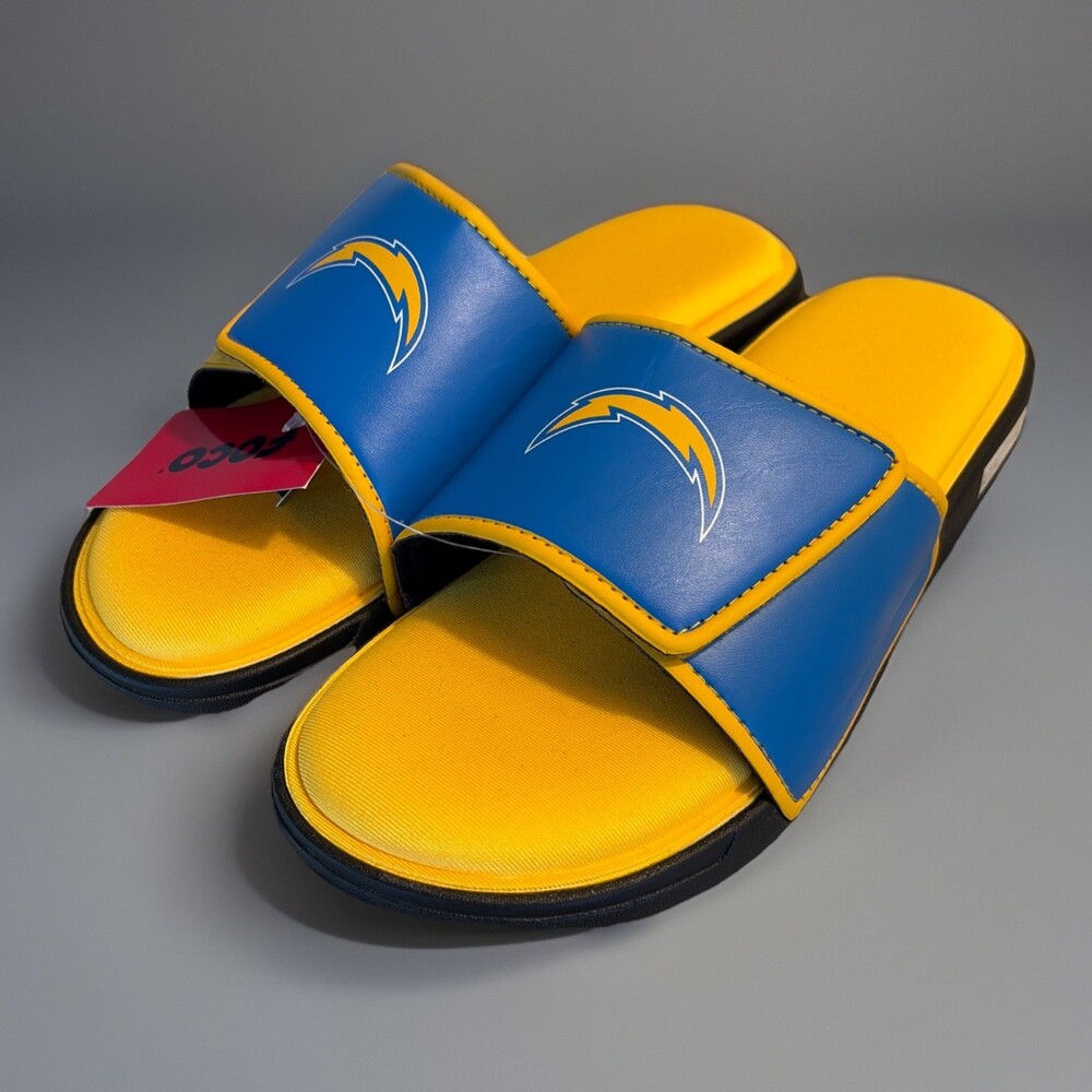 FOCO LA Charger Mens Foam Sport Slide - XL (13-14) NEW Powder Blue